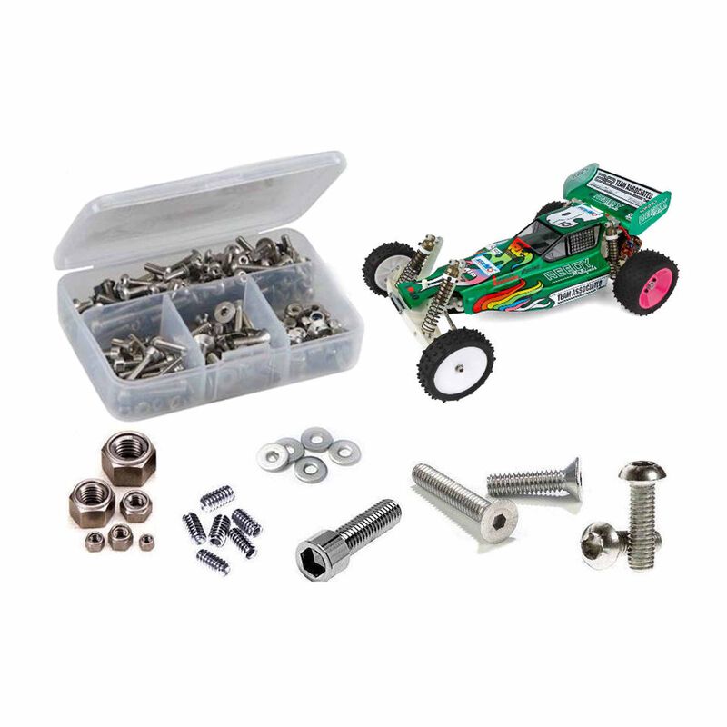 Associated RC10 89' Stealth Masami Ed. 1/10th (#6043) Stainless Steel Screw Kit