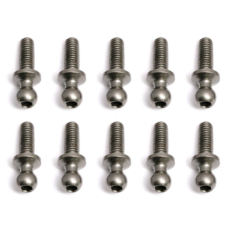 8mm Ballstud, Long Neck, 1/10 Team Associated RC10R5 (10)