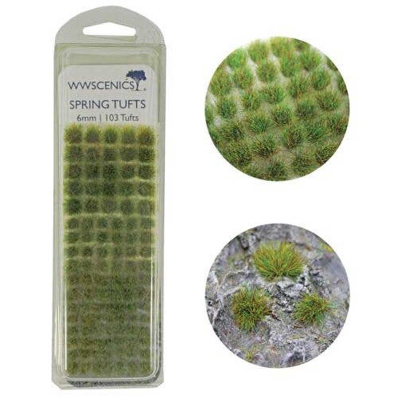 6mm Spring Grass Tufts (100)