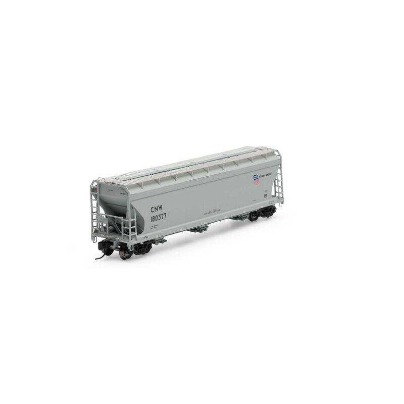 N ACF 4600 3-Bay Center Flow Hopper, C&NW #180337