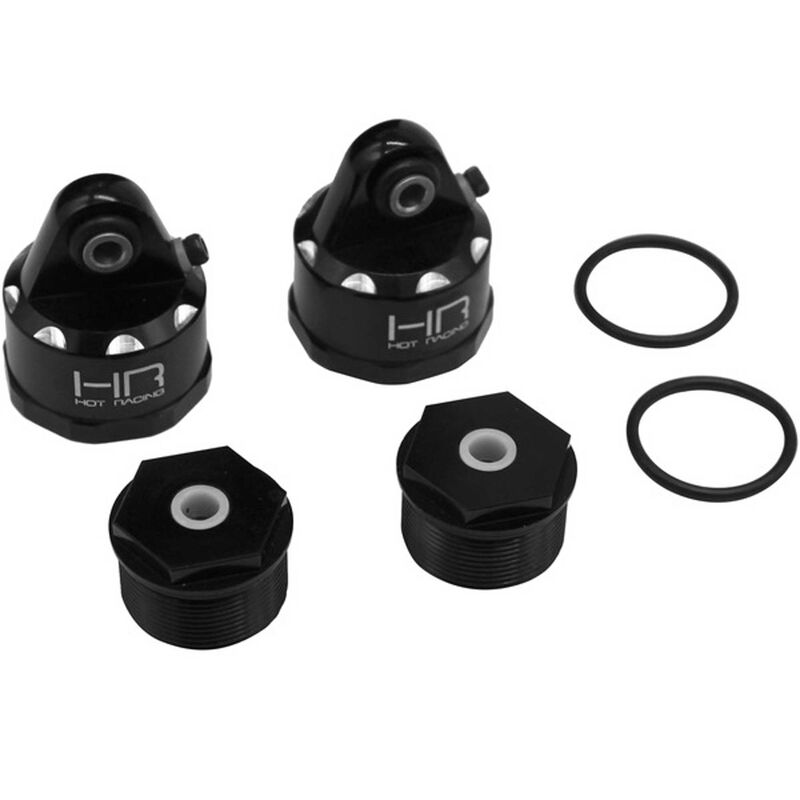 Aluminum Bleeder Shock Caps Cartridge: ARRMA 8S BLX Trucks