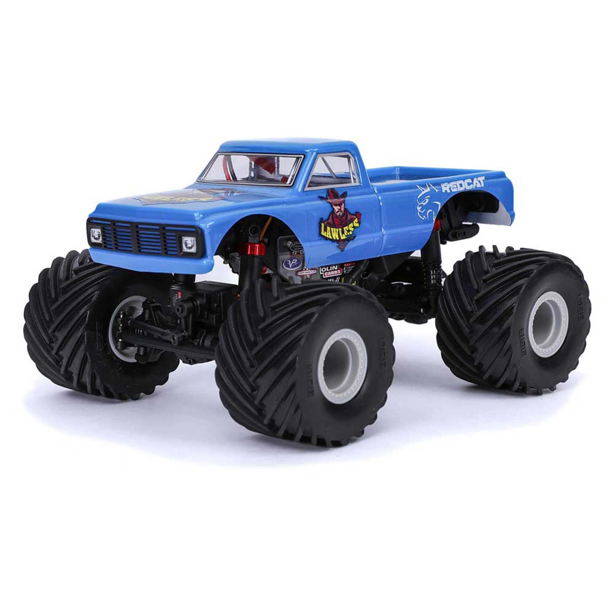 Redcat Racing 1/18 MT-18 4x4 Monster Truck RTR, Blue | Tower Hobbies