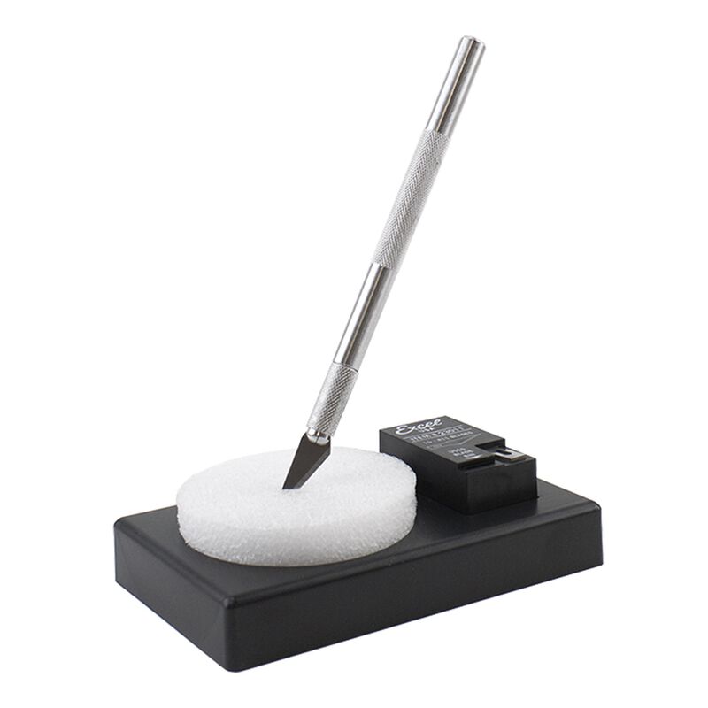 Excel Hobby Blade Corp Foam Knife Holder with #11 Blade Dispenser