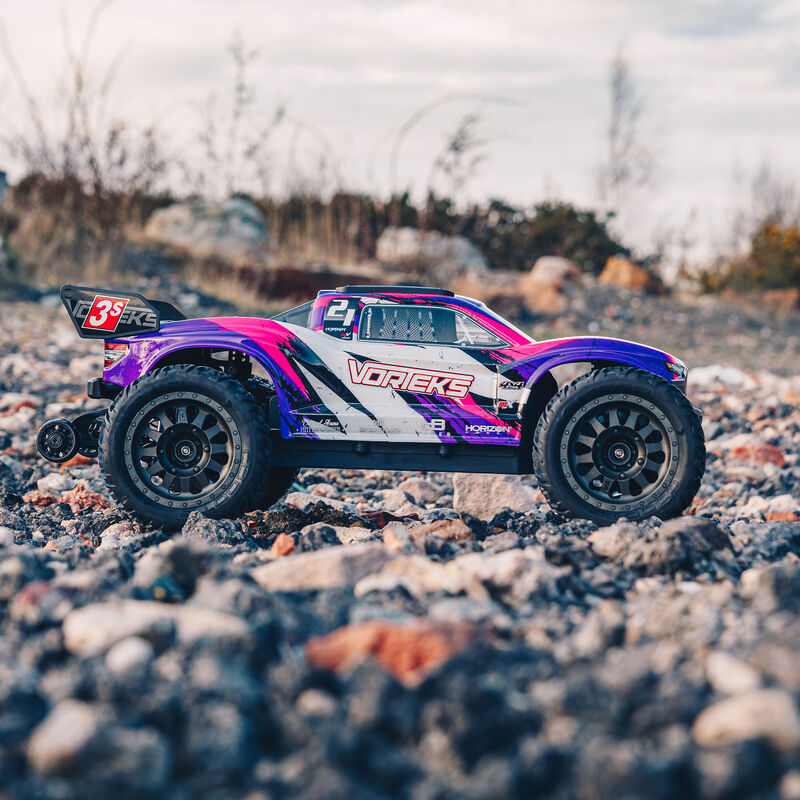 1/10 VORTEKS 3S 4X4 RTR Brushless Stadium Truck, Purple