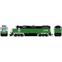 HO GEN GP38-2 Locomotive w/DCC & Sound, BN #2108