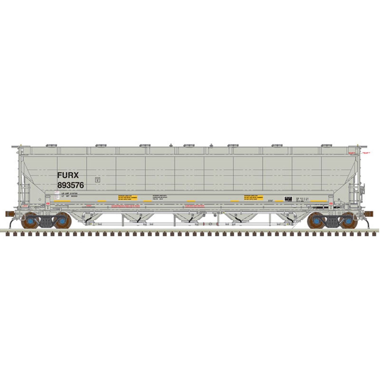 N Trinity 5660 Covered Hopper First Union #893513