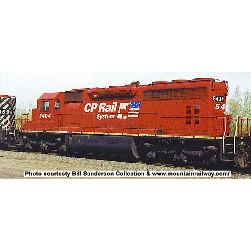 HO SD40 CPR ex QNSL Dual Flag #5413