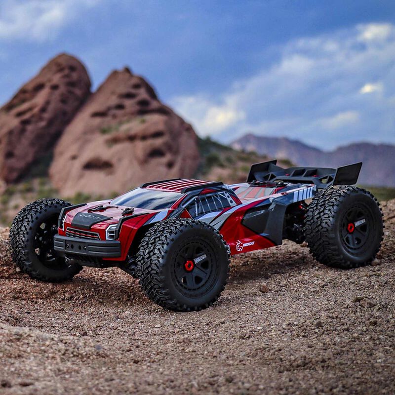 Redcat Racing 1/6 Machete 4S Brushless Electric Monster Truck, Red | Tower Hobbies