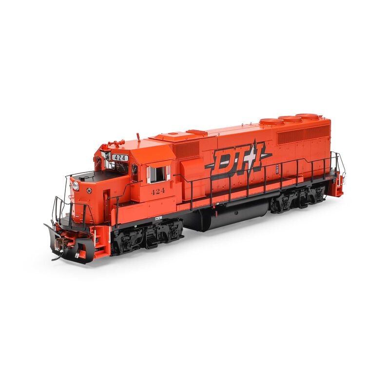 HO GP40-2 Locomotive with DCC & Sound, DT&I #424
