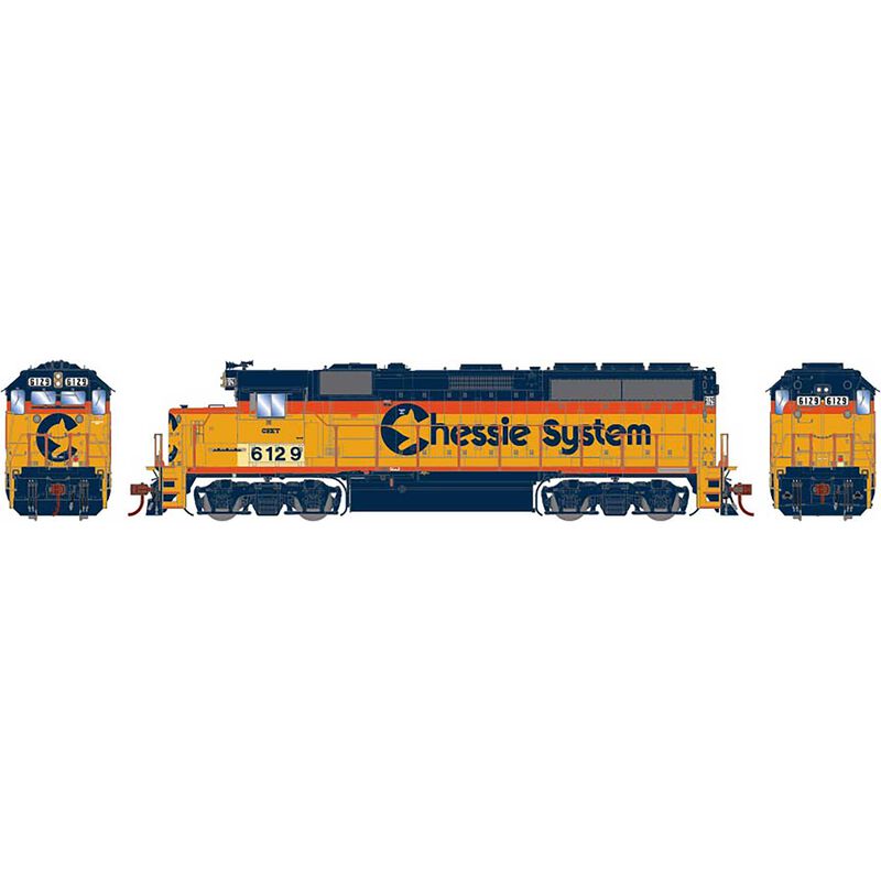 HO GP40-2, Chessie/CSX #6129