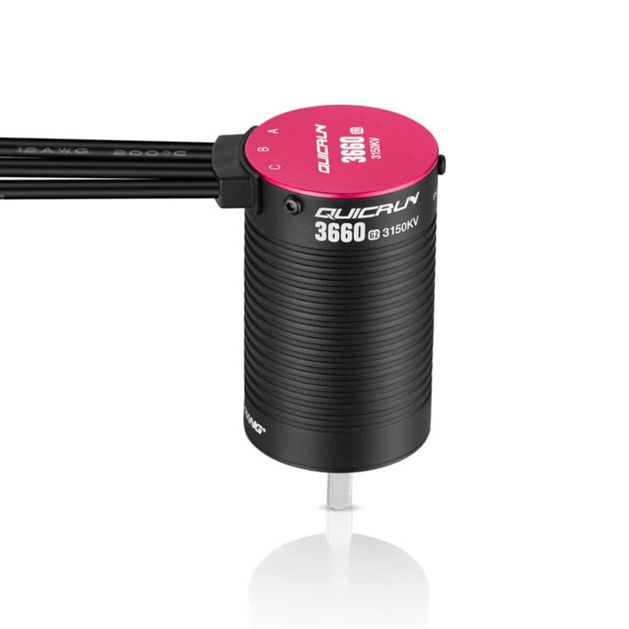 Hobbywing QuicRun 10BL120 G2 Sensorless Brushless ESC / 3652SL 5400kV Motor Combo (38030209)