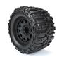 1/8 Trencher HP BELTED F/R 3.8" MT Tires Mounted 17mm Black Raid (2)