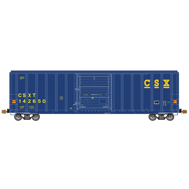 HO FMC 5347 Single Door Box CSX #142595