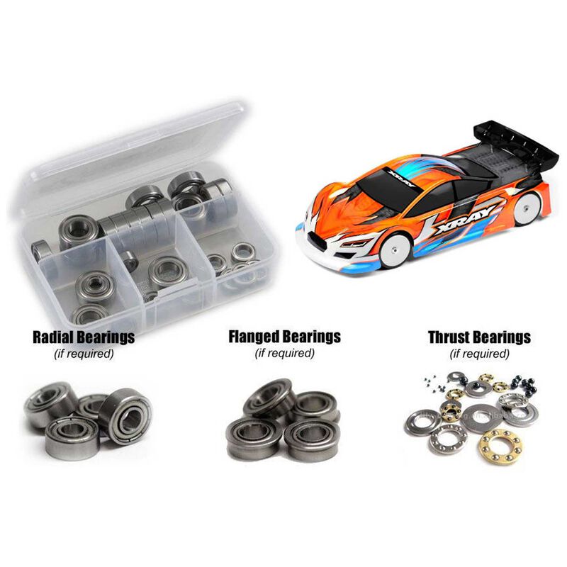 Team XRAY X4 2024 AWD 1/10th (#300038) Metal Shielded Bearing Kit