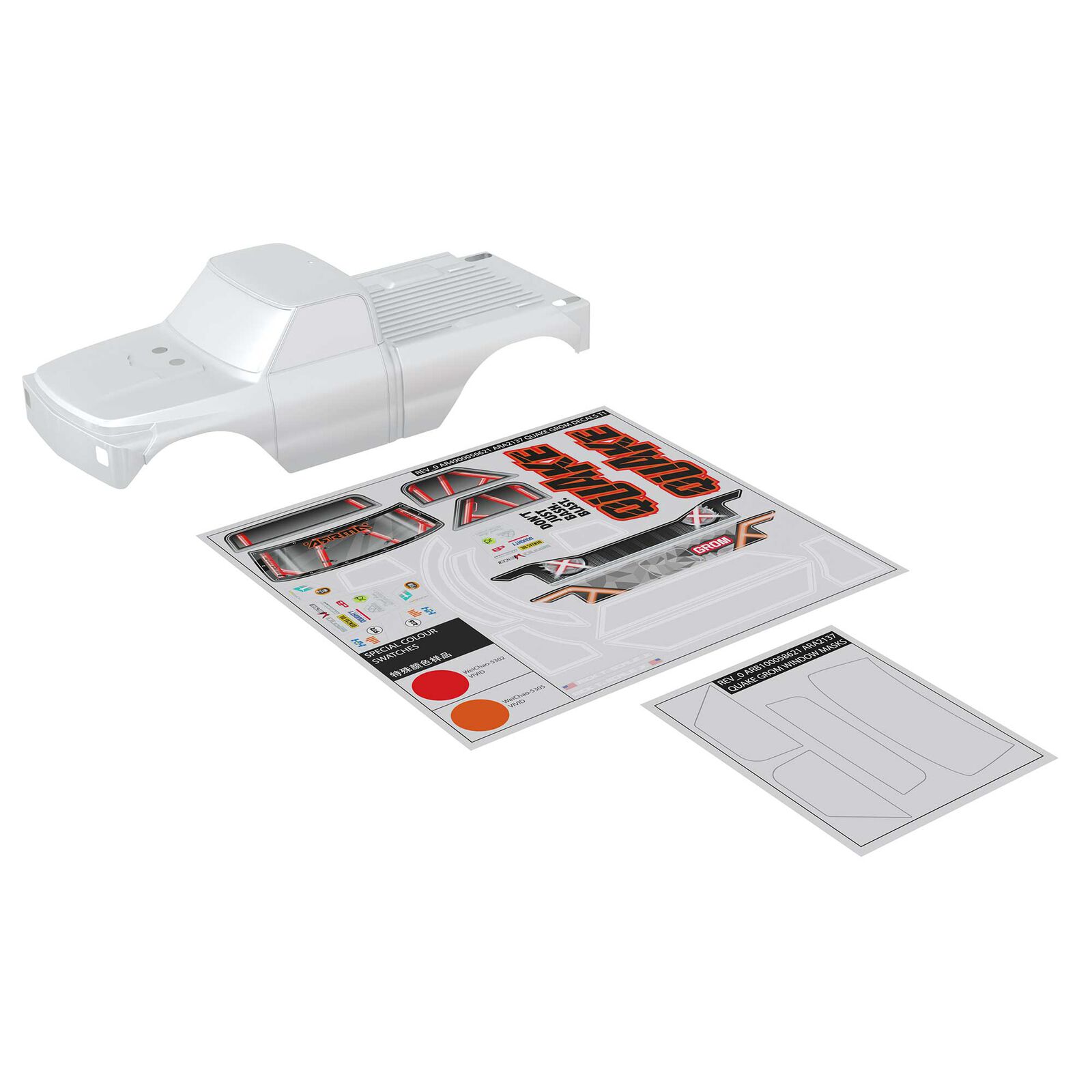 QUAKE GROM Body, Clear