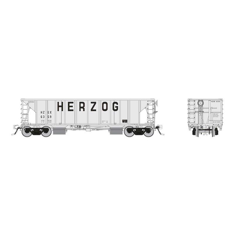 HO NSC Ballast Car: Herzog - Early: 6-Pack