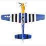 P-51D Mustang 1.5m BNF Basic Combo
