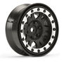 1/10 Impulse Front/Rear 1.9" 12mm Crawling Wheels (2) Black/Silver
