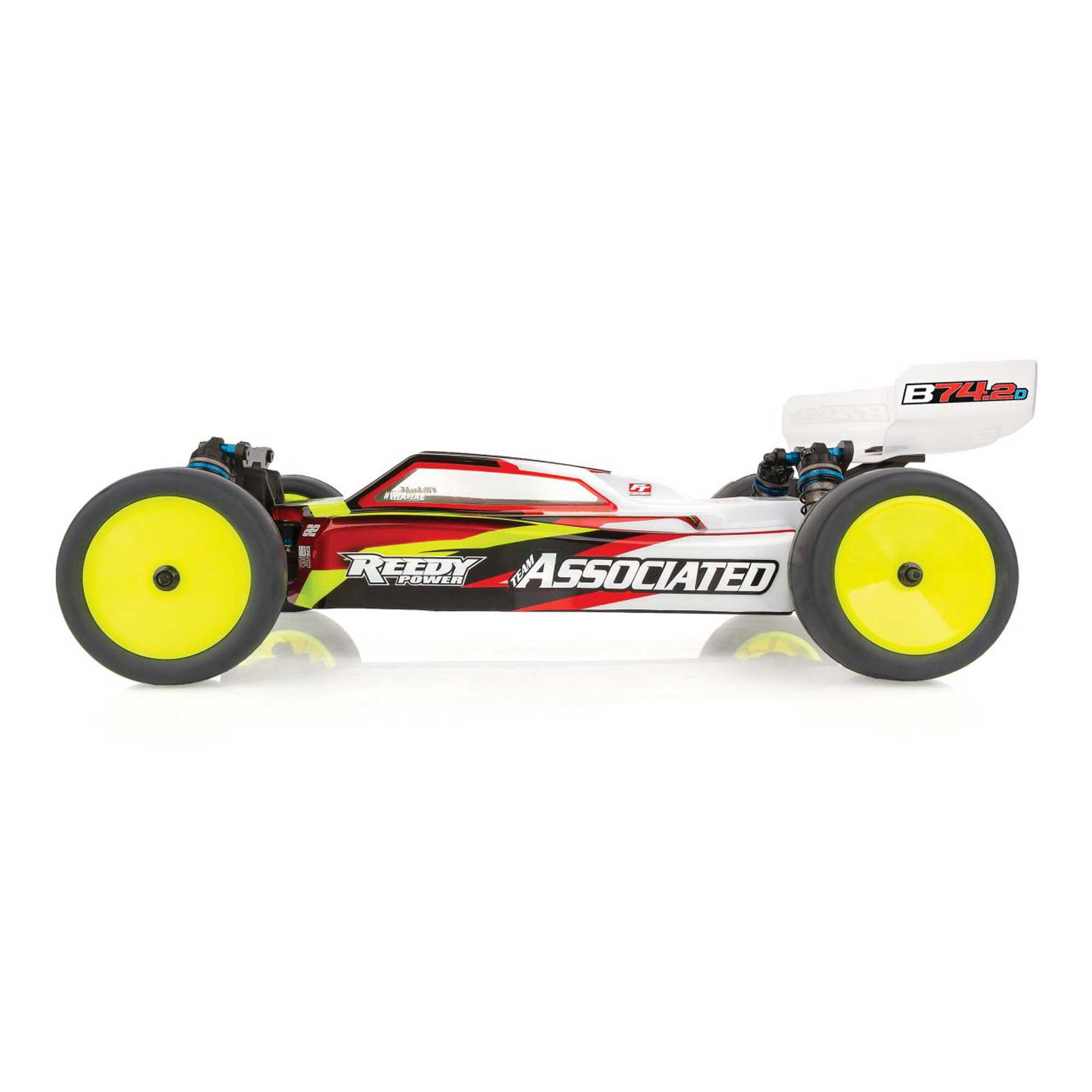 RC10 B74.2D Associated ラジコンカー シャーシ Team Associated 1/10 RC10B74.2D CE 4x4 Buggy Team Kit | Tower Hobbies