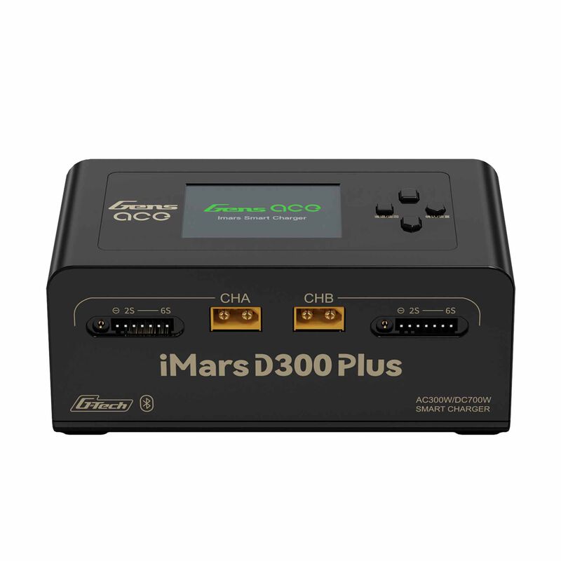 iMars D300 Plus G-Tech Charger with Bluetooth, Black