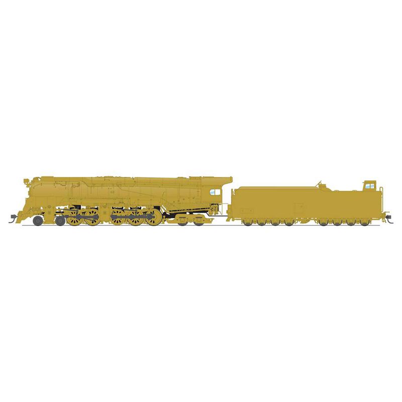 HO PRR Q2 Duplex 4-4-6-4 Locomotive, Painted Brass, Paragon4