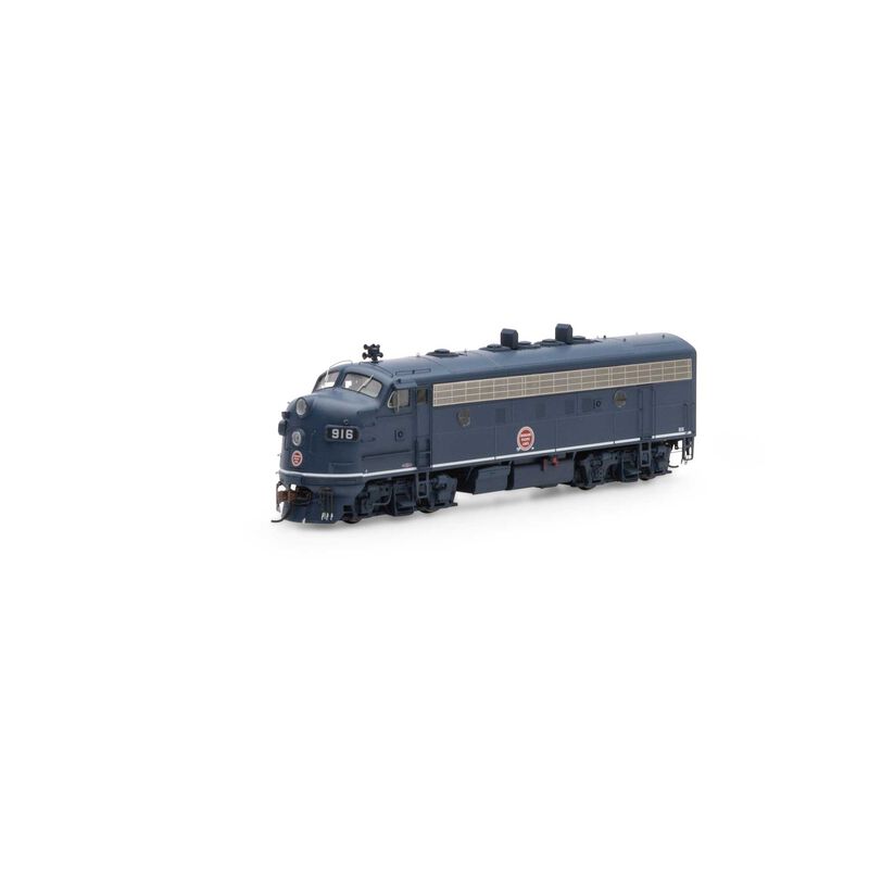HO F7A with DCC & Sound, MP/T&P/Freight #916