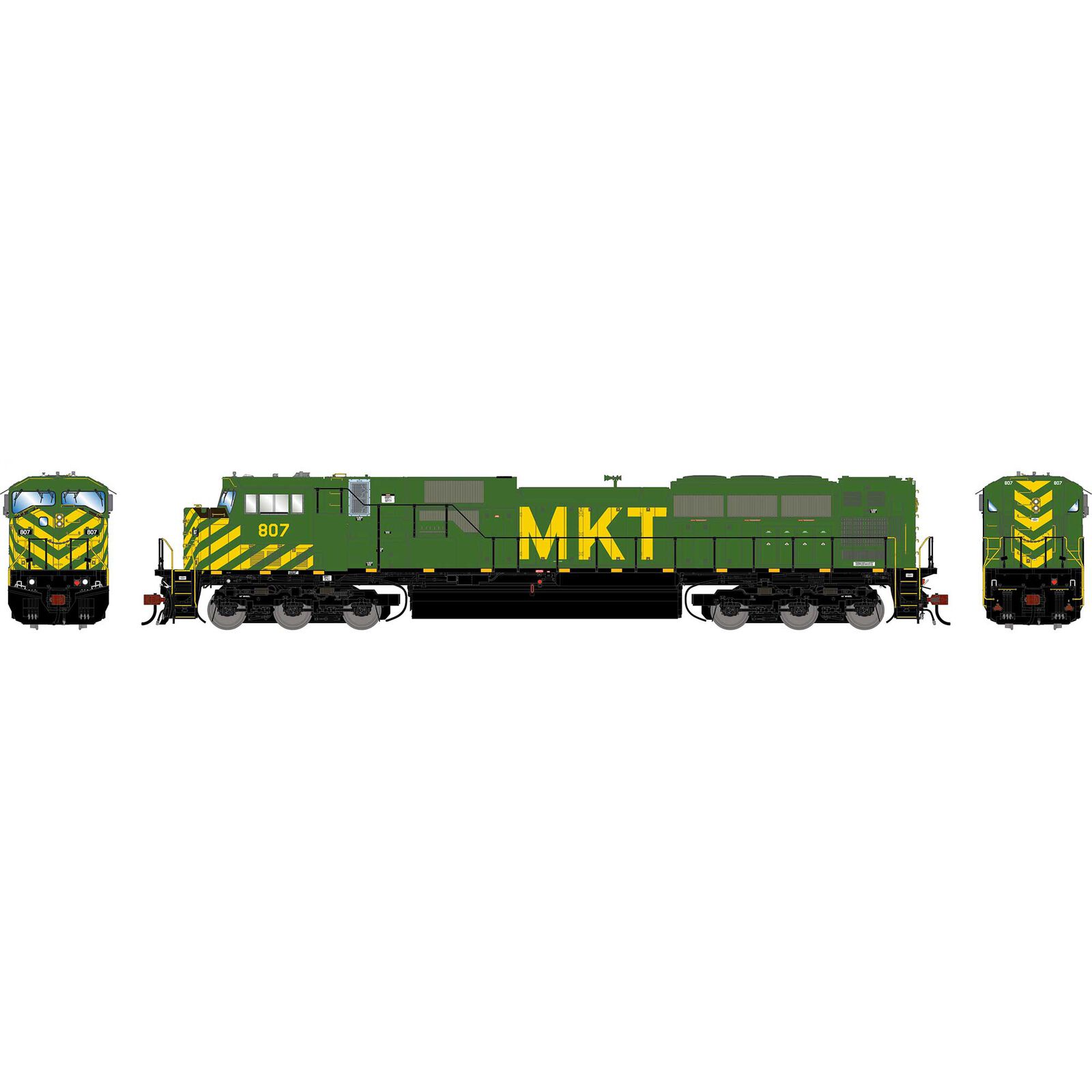 HO GEN SD90MAC-H PH I Locomotive, Legendary Liveries MKT #807