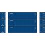 HO ATH 40' Corrugated High-Cube Containers, GESU #543709-2/653287-5/689028-8 (3)