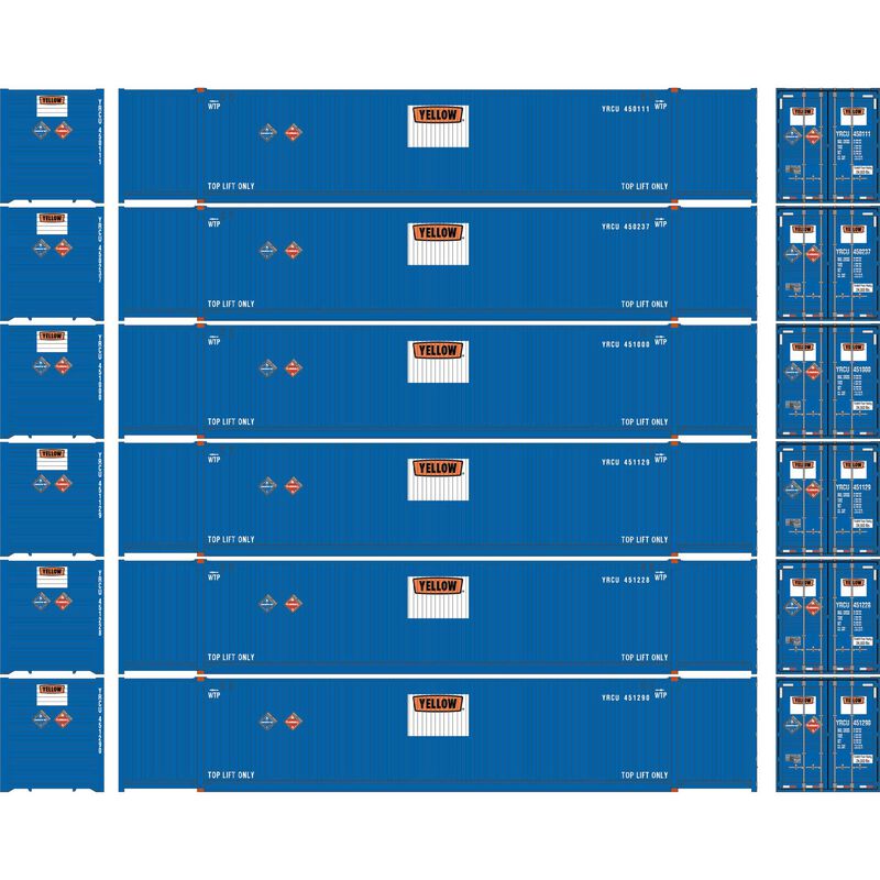 N 53' CIMC Container, Yellow #2 (6)