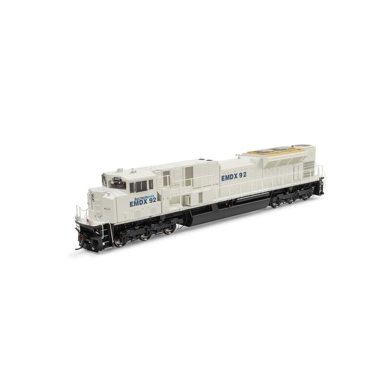 HO EMD SD89MAC Locomotive with DCC & Sound, EMDX #92