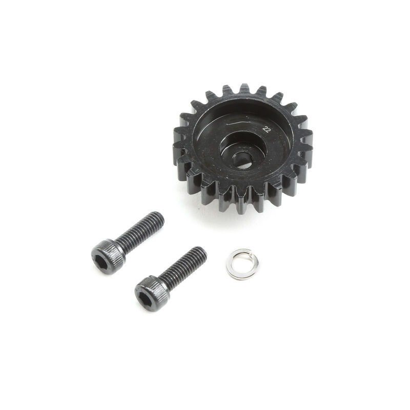 Pinion Gear and Hardware, 22T, 1.5M: 5ive-T 2.0