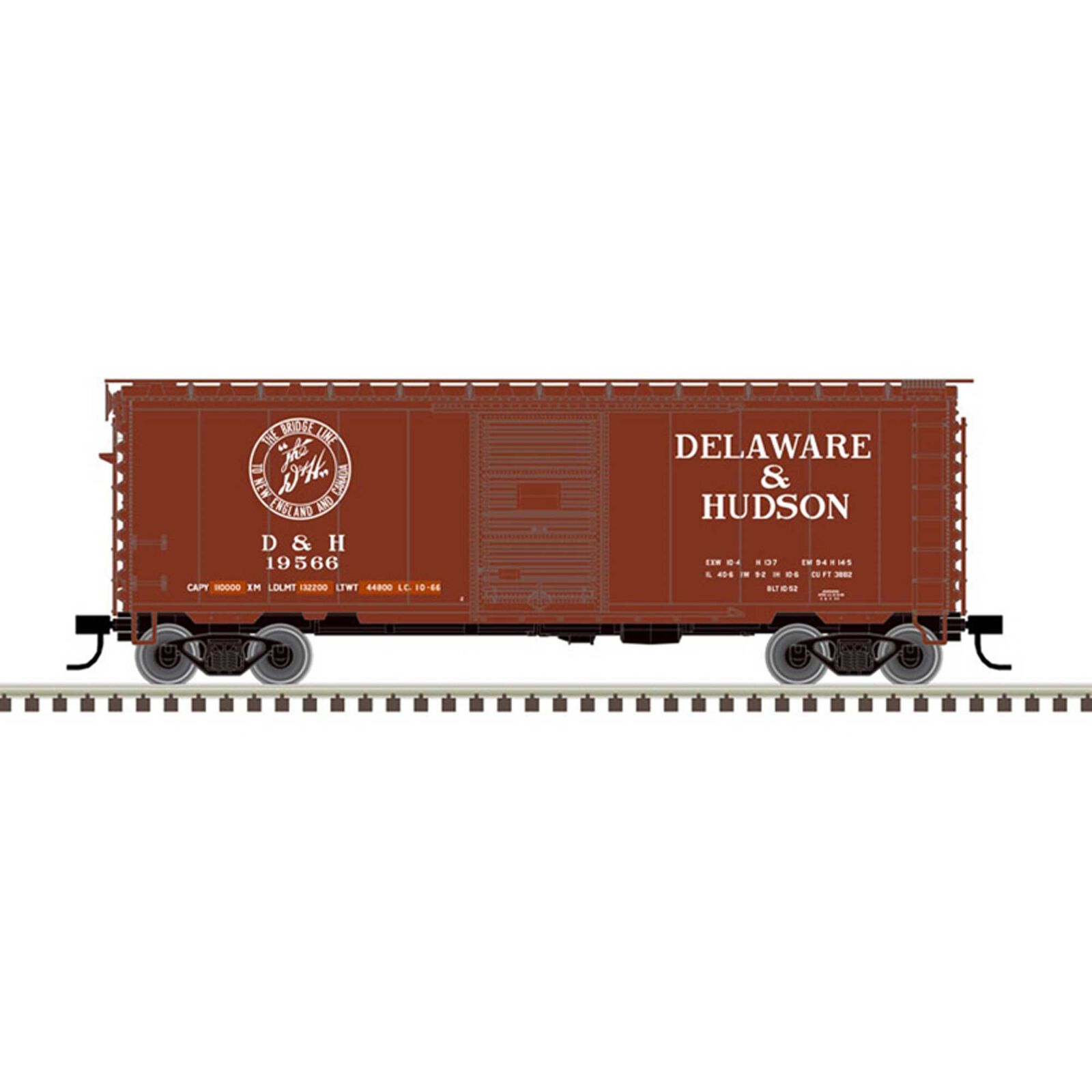 N 40' PS-1 Box Car Delaware & Hudson 19571