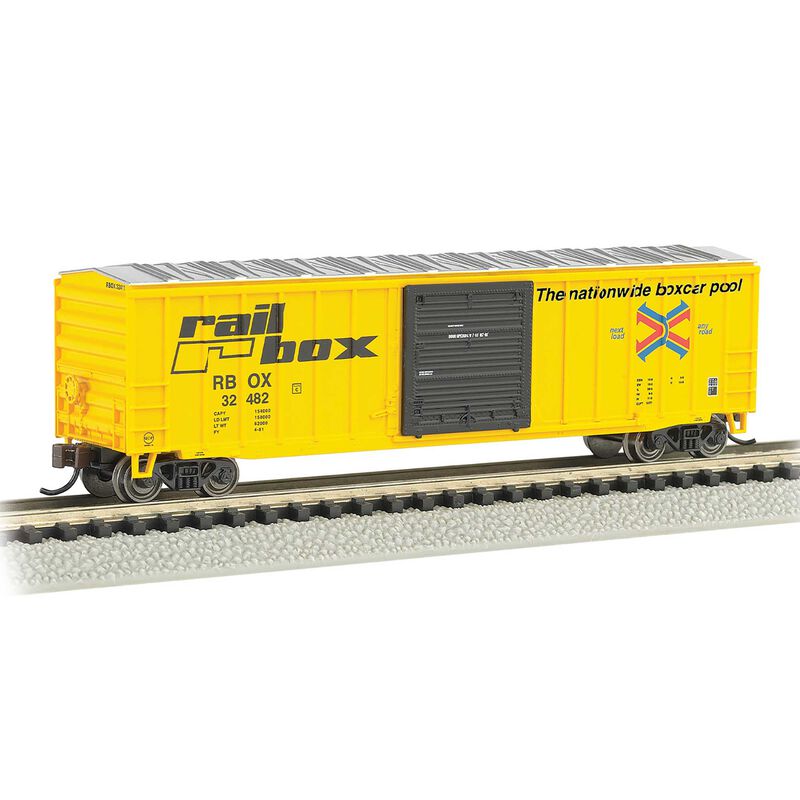 N 50'6" ACF Outside Braced Box Car - Railbox #32482