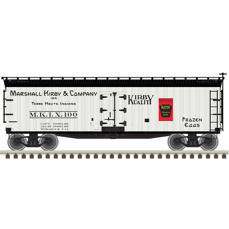 O 40' Wood Reefer Marshall Kirby Frozen Eggs (2R)