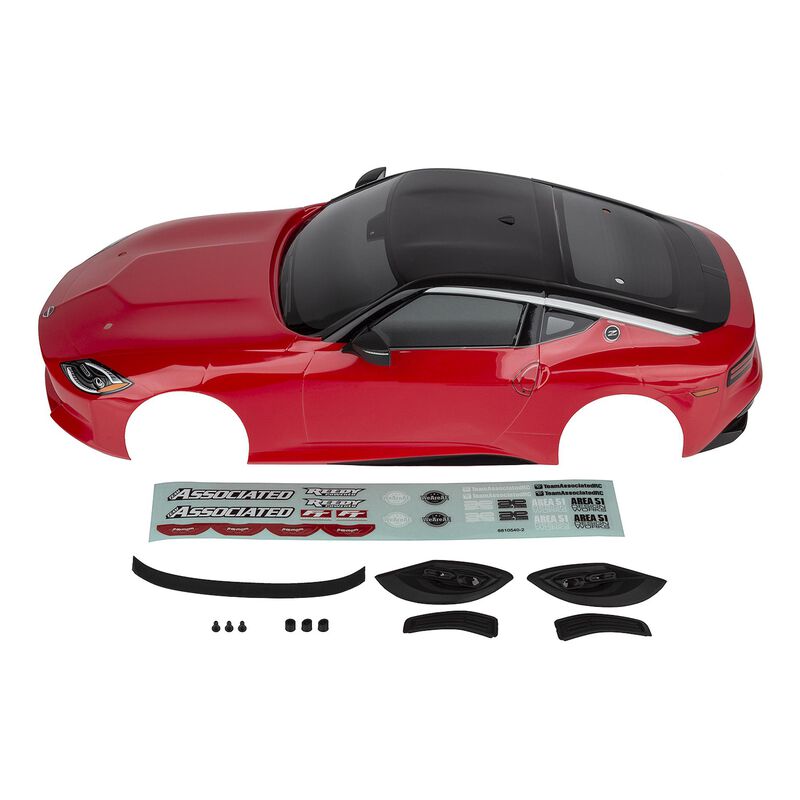 1/10 Pre-Painted Apex 2 Sport Nissan Z Body Set, Passion Red