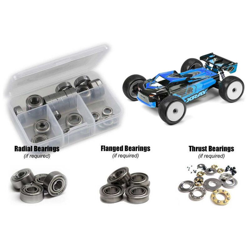 Team XRAY XT8E 2024 1/8th (#350302) Metal Shielded Bearing Kit