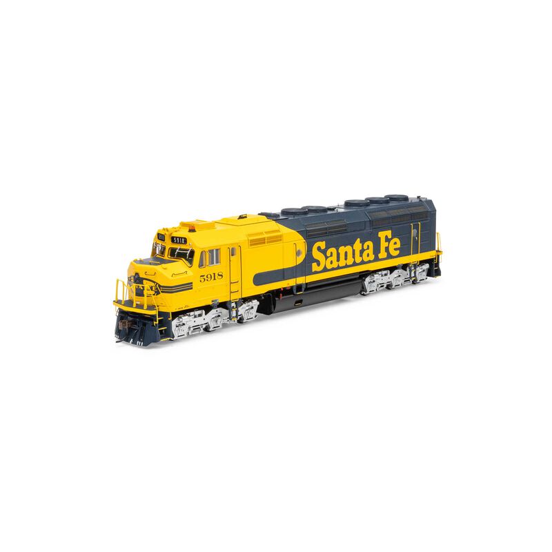 HO F45 Locomotive with DCC & Sound, ATSF #5918