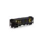 HO RTR 40' 3-Bay Ribbed Hopper with Load, B&O #10189