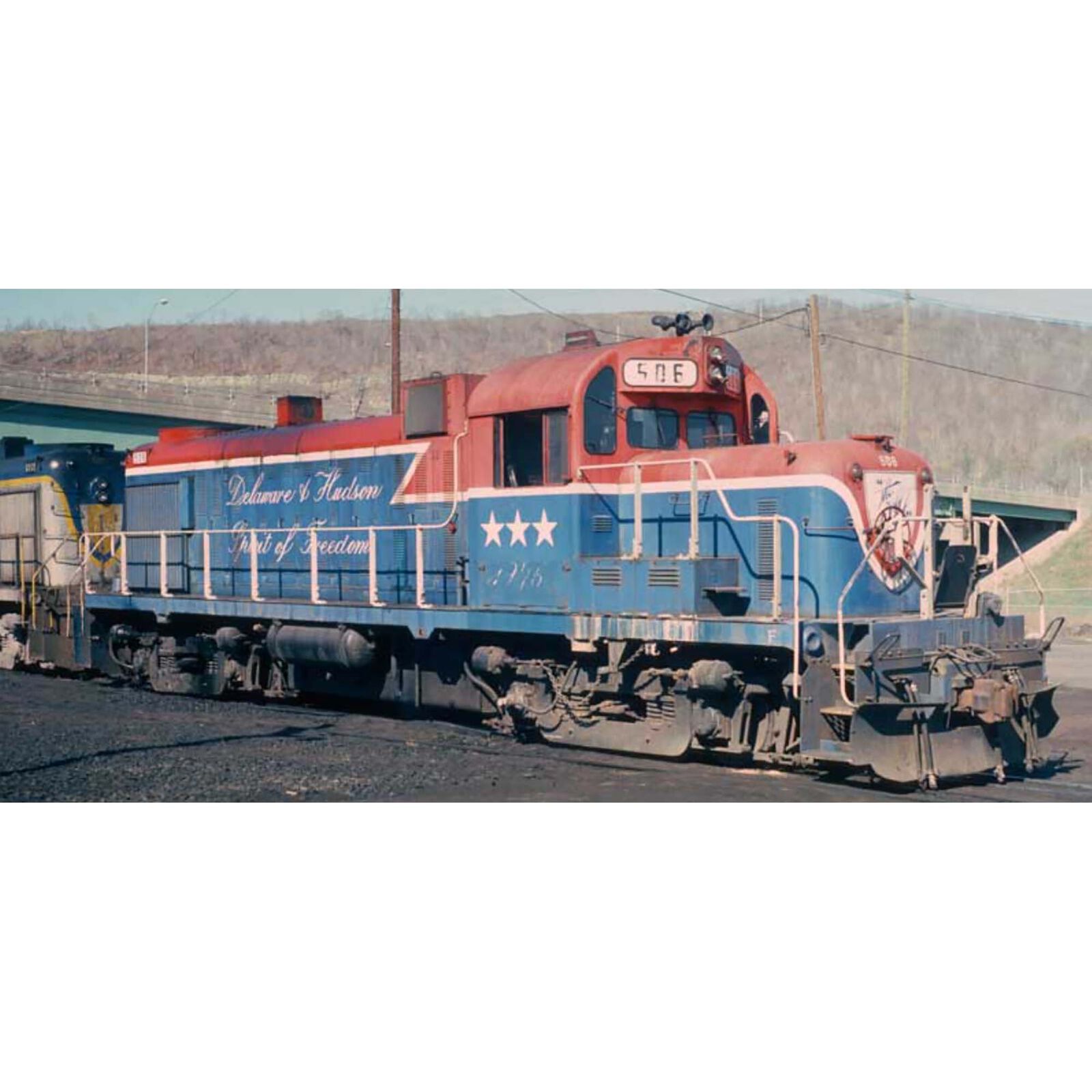 HO Alco RS3-M Chop Nose Locomotive, D&H 506