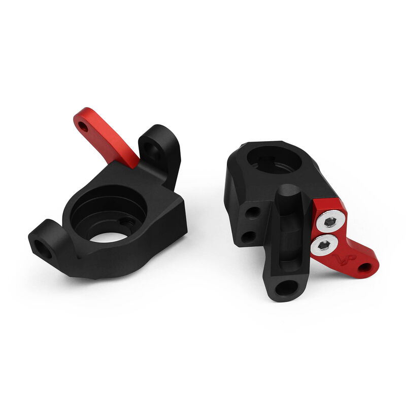 Steering Knuckles, Black Anodized: Wraith