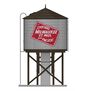 HO, Operating Water Tower with Sound, MILW Weathered