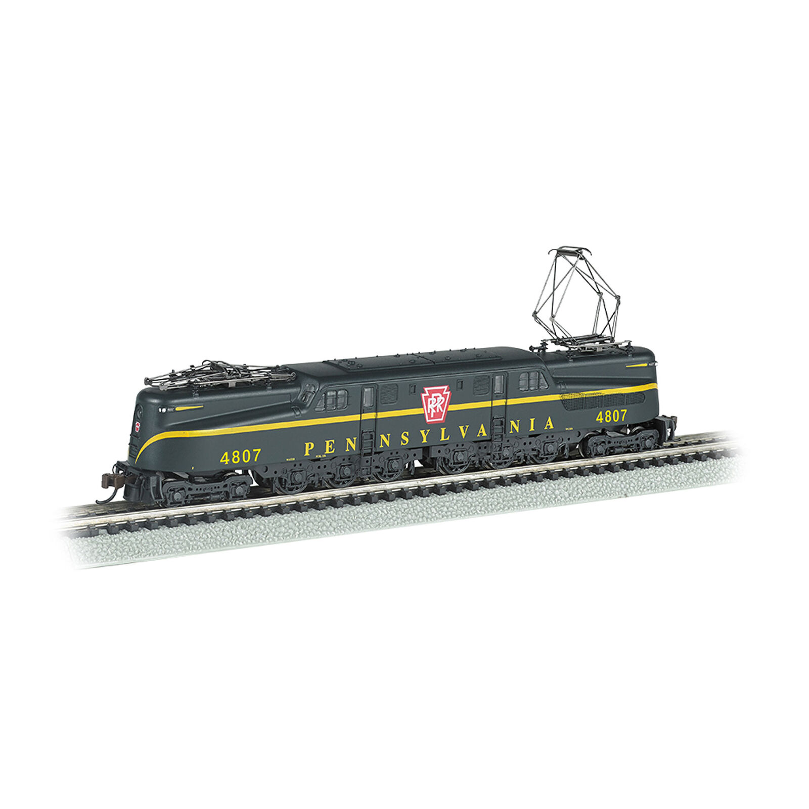 N GG1 with DCC & Sound Value, PRR/Green/1 Stripe