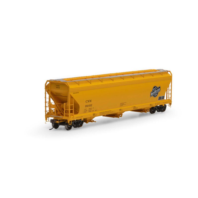 HO ACF 4600 3-Bay CF Hopper, C&NW #180312