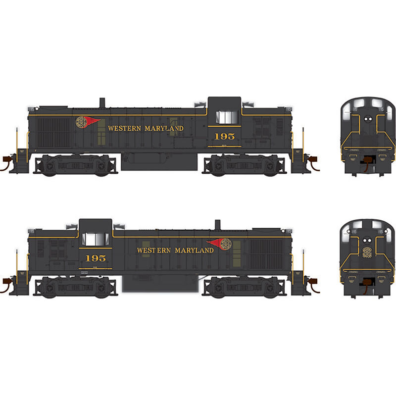 HO ALCo RS-3 DCC with Sound WM As Delivered #195