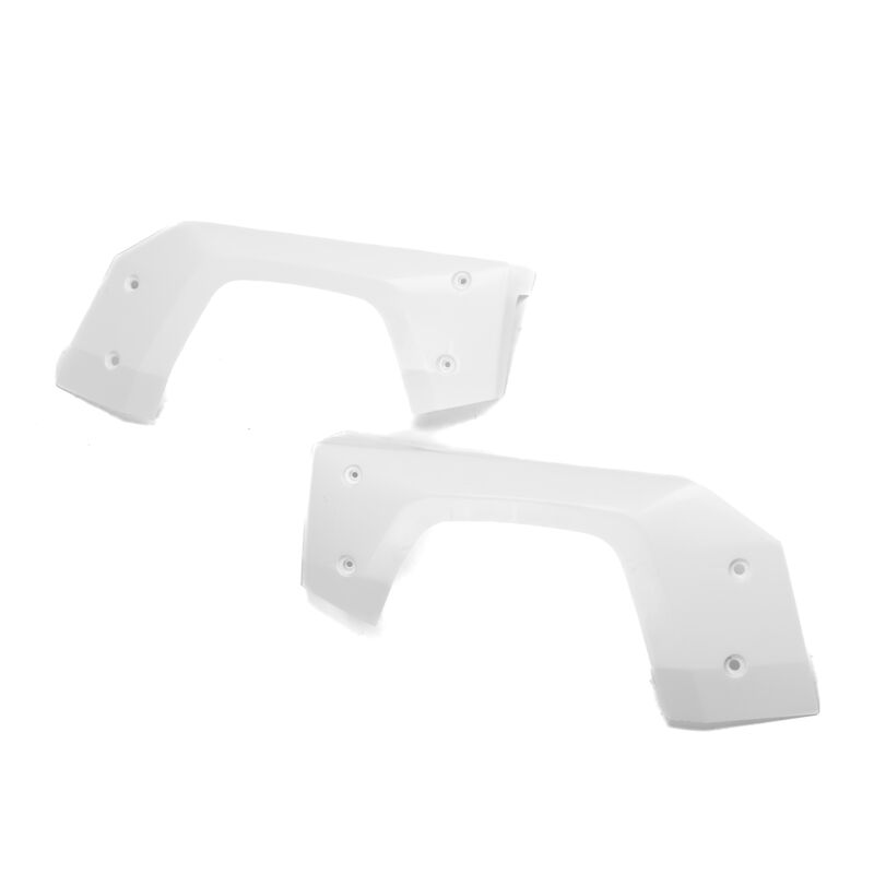 Losi Body Panel, Rear Fender, Left/Right, White: 5IVE-T 3.0