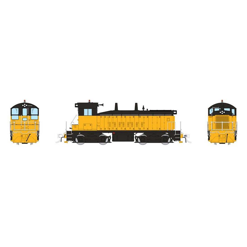 HO EMD SW9 (DC/Silent): Industrial Yellow