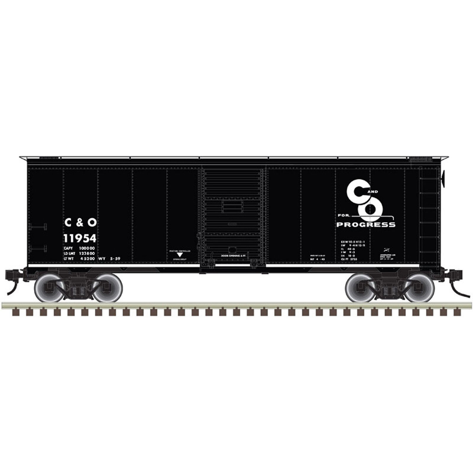 O 40' 1937 AAR Box C&O