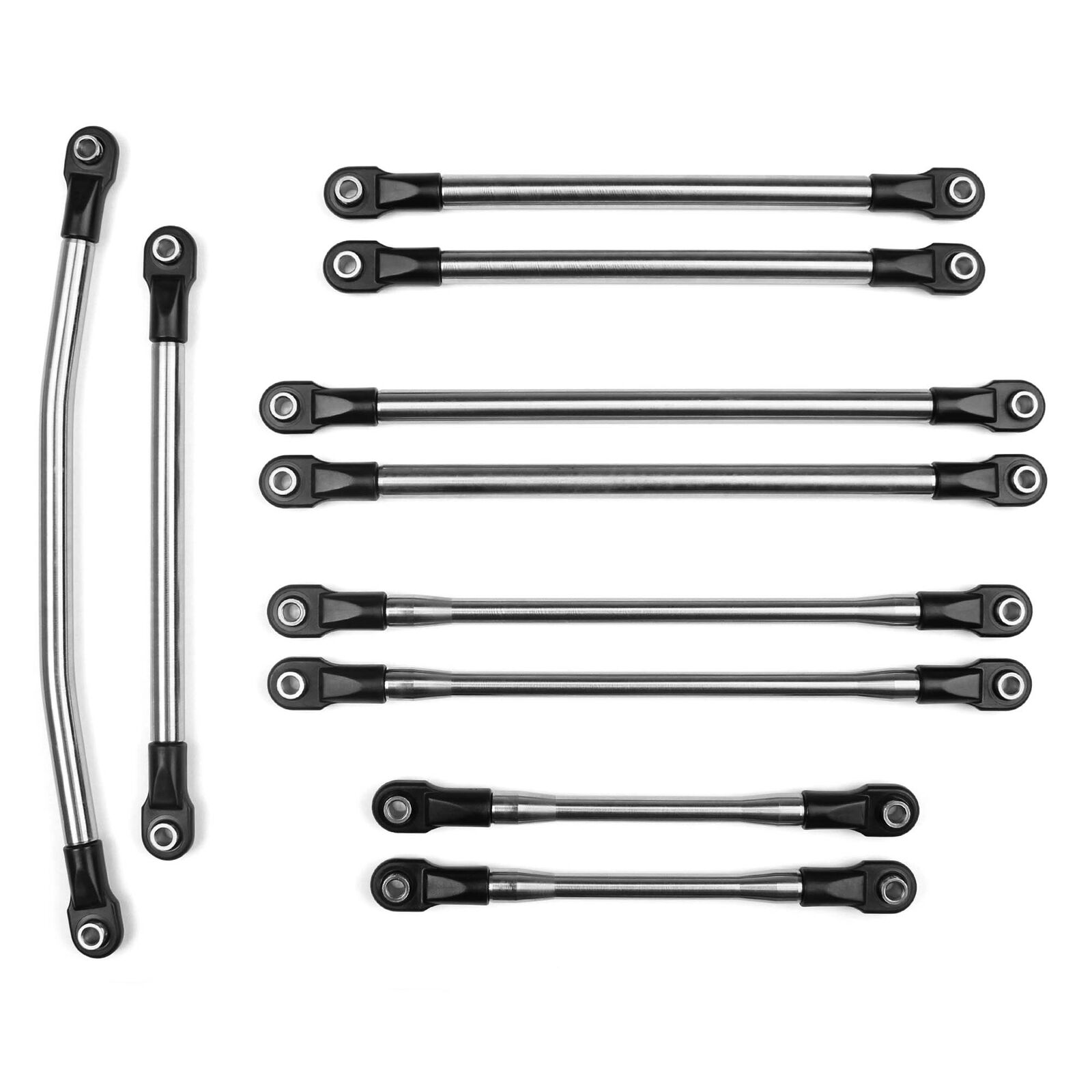 Incision 1/4 Stainless Steel Link Kit (10): SCX10-II