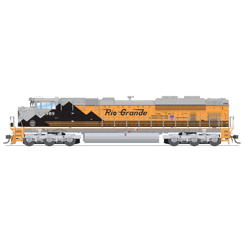 HO EMD SD70ACe Locomotive, UP 1989 DRGW Heritage Paint