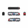 HO EMD F7 A/B Phase 1 Scheme A-unit Paragon4 Sound/DC/DCC, Unpowered B , Amtrak 103/153